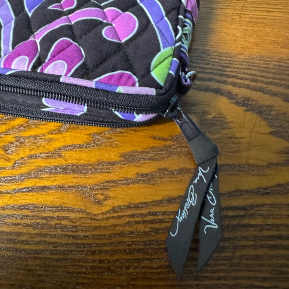 Vera Bradley Purple Punch Floral Wristlet Wallet ~ Like New - Picture 4 of 9
